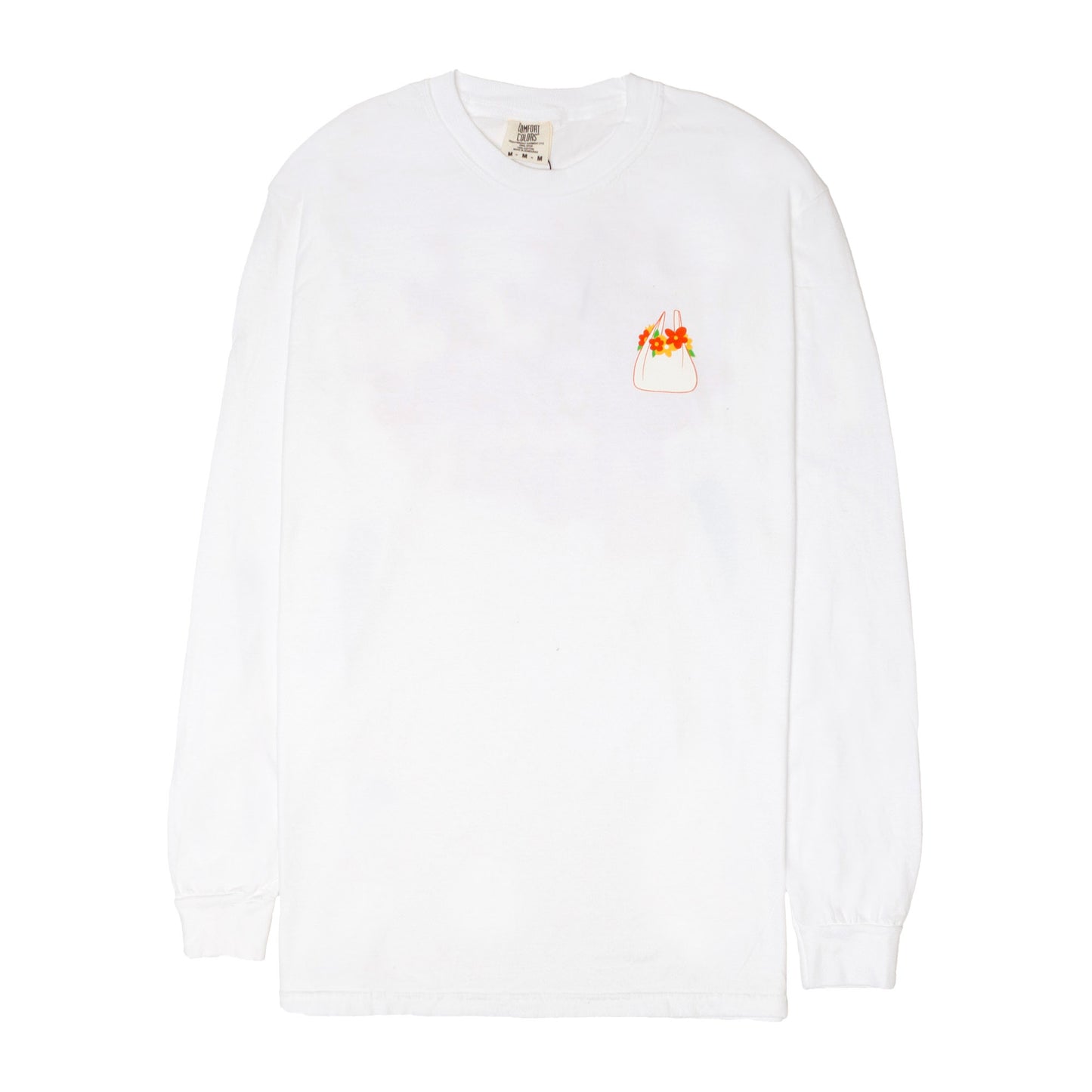 Thank You Long Sleeve - White